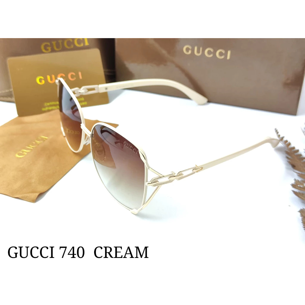 Promo Kacamata Fashion Wanita Gc Xp740 Super / Kacamata Hitam Wanita Free Cleaners