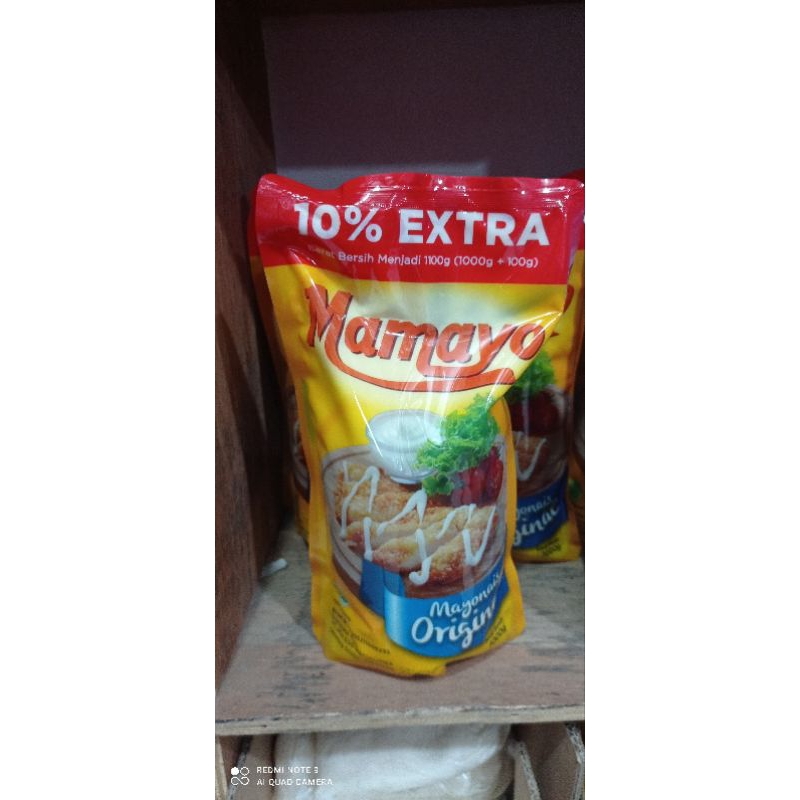 

Termurah MAMAYO MAYONAISE ORIGINAL 1KG EXTRA 10%