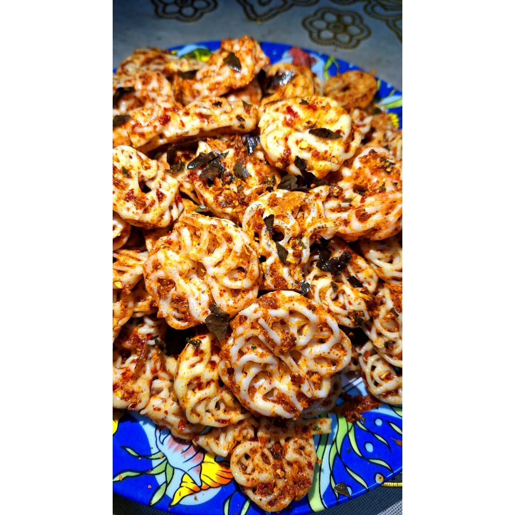 

SEBLAK KERUPUK RAFAEL 500GR PEDAS CIKRUH BOS SNACK BANDUNG
