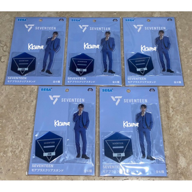 [READY KKUMA] Merch SEGA Jun Seventeen Acrylic Standee Stands Akrillik