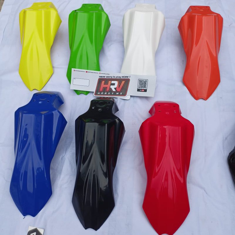 Spakbor depan dtracker new 2019 Selebor depan KLX Dtracker HRV