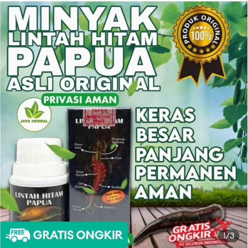 PEMBESAR PENIS PEMBESAR PAYUDARA AMPUH CEPAT PERMANEN MINYAK LINTAH HITAM ORIGINAL PAPUA