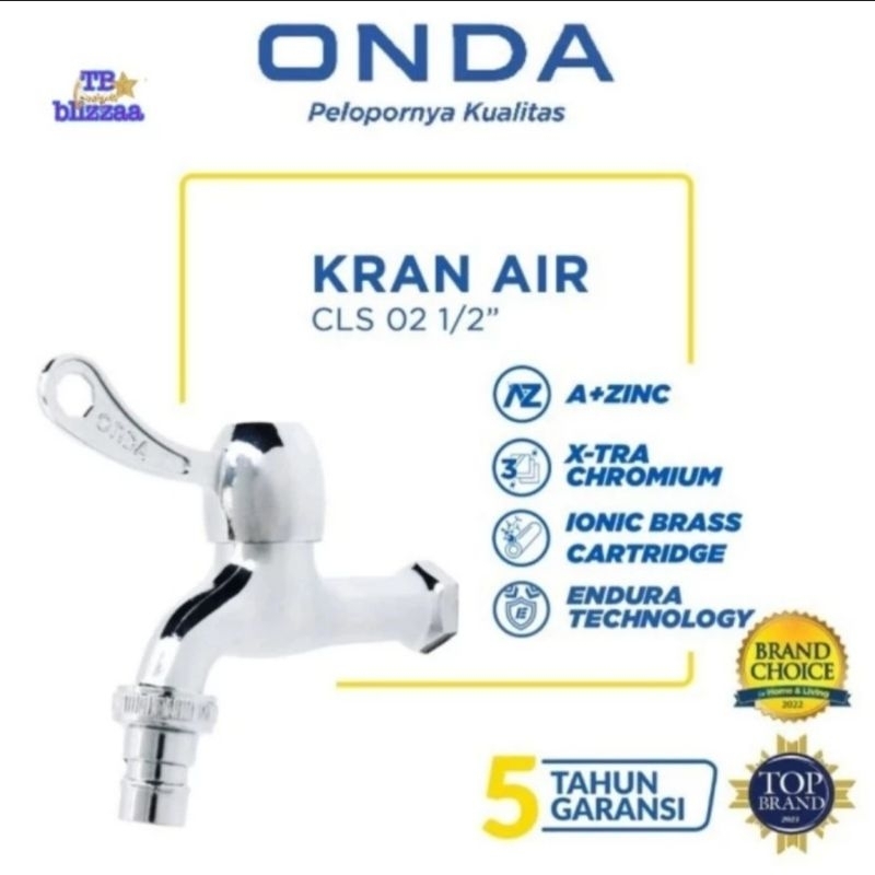 Keran Onda CLS02 Kran Air CLS 02 Onda Keran Taman Selang Kran Onda