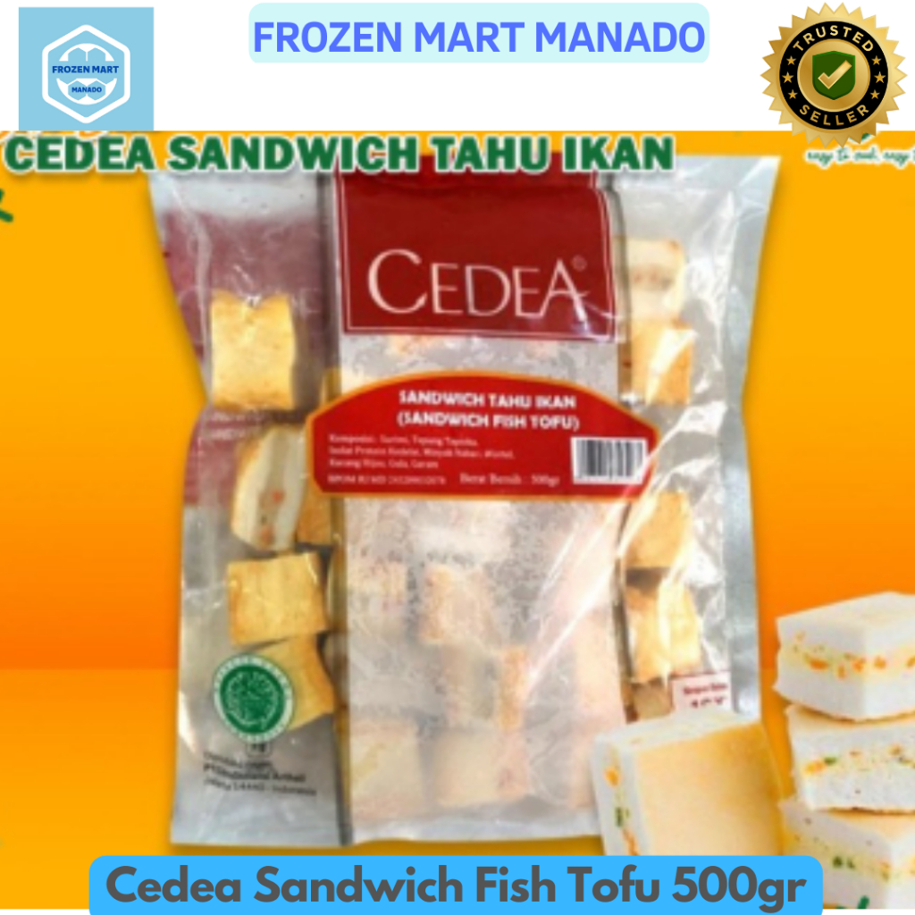 

Cedea Sandwich Fish Tofu 500gr - Frozen Mart Manado (Frozen Food Manado)