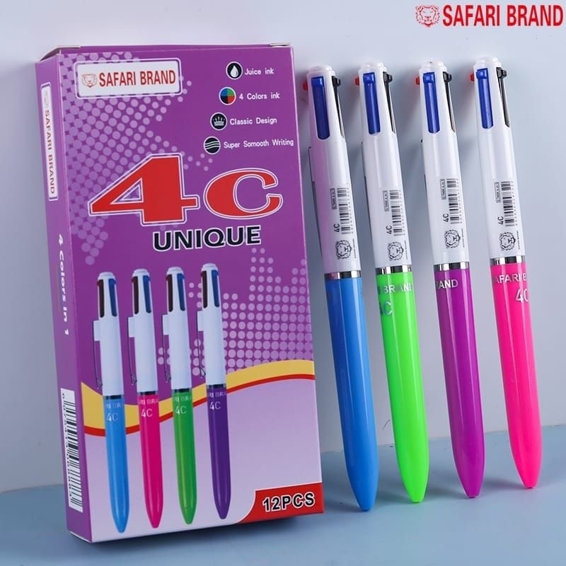 

12 picis bolpen 4 warna