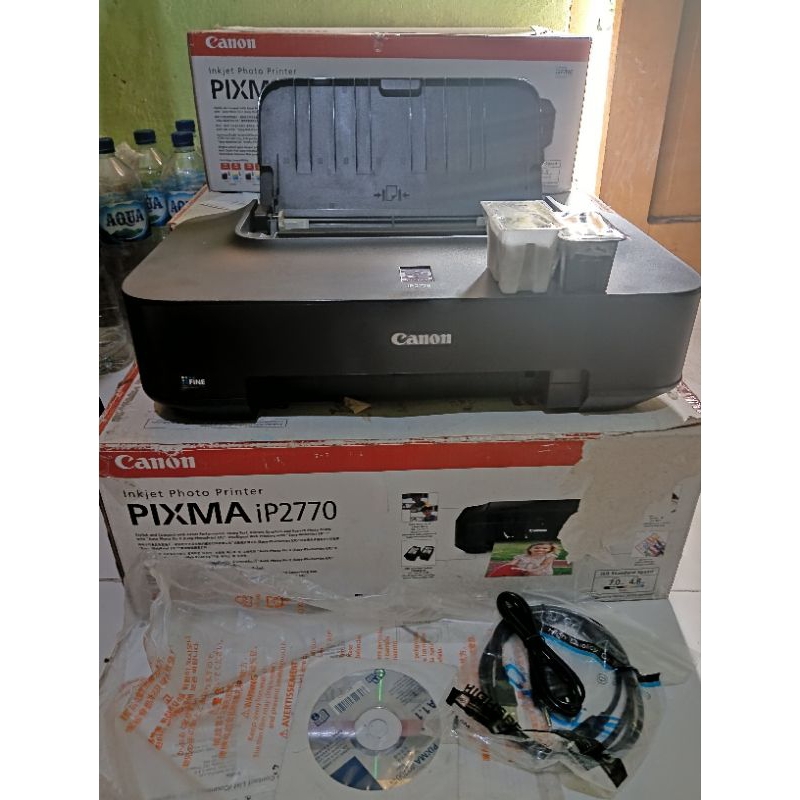 PRINTER CANON IP2770 lengkap dos book dan cd drive SIAP PAKAI