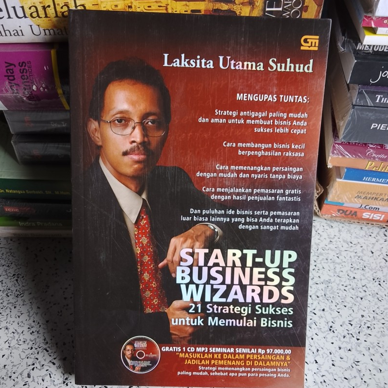 TERMURAH START-UP BUSSINESS WIZARDS : 21 STRATEGI SUKSES BISNIS - LAKSITA UTAMA SUHUD