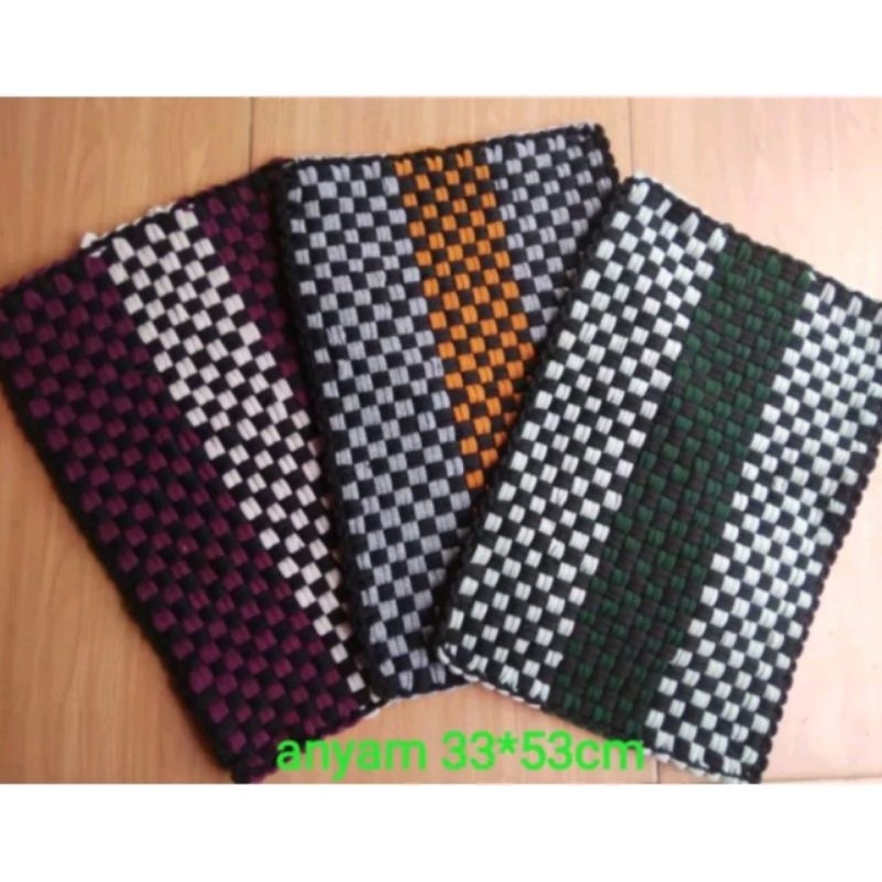 KESED ANYAM KAKI / KESED RAJUT / KESED TENUN