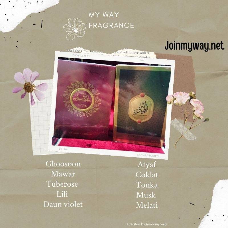 Parfum Atyaf My Way