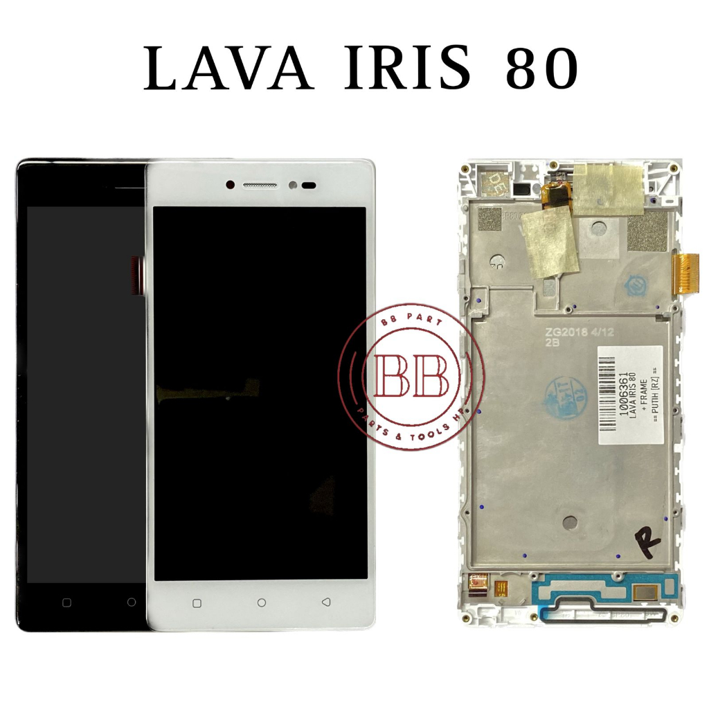 ORIGINAL OEM - LCD Touchscreen Fullset Lava Iris 80