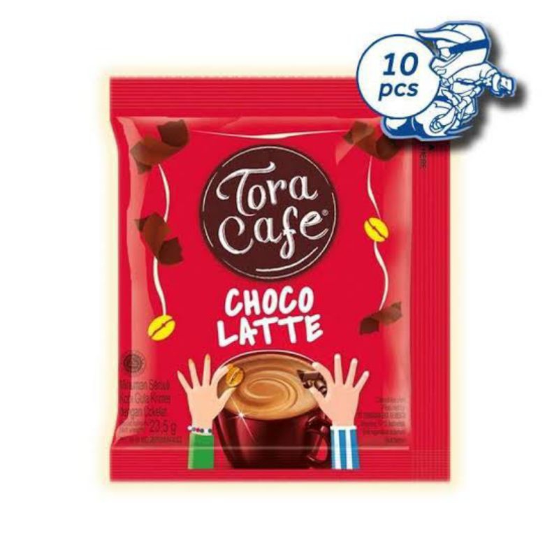 

Kopi Toracafe Choco latte 1 renceng 10 sachet 23g