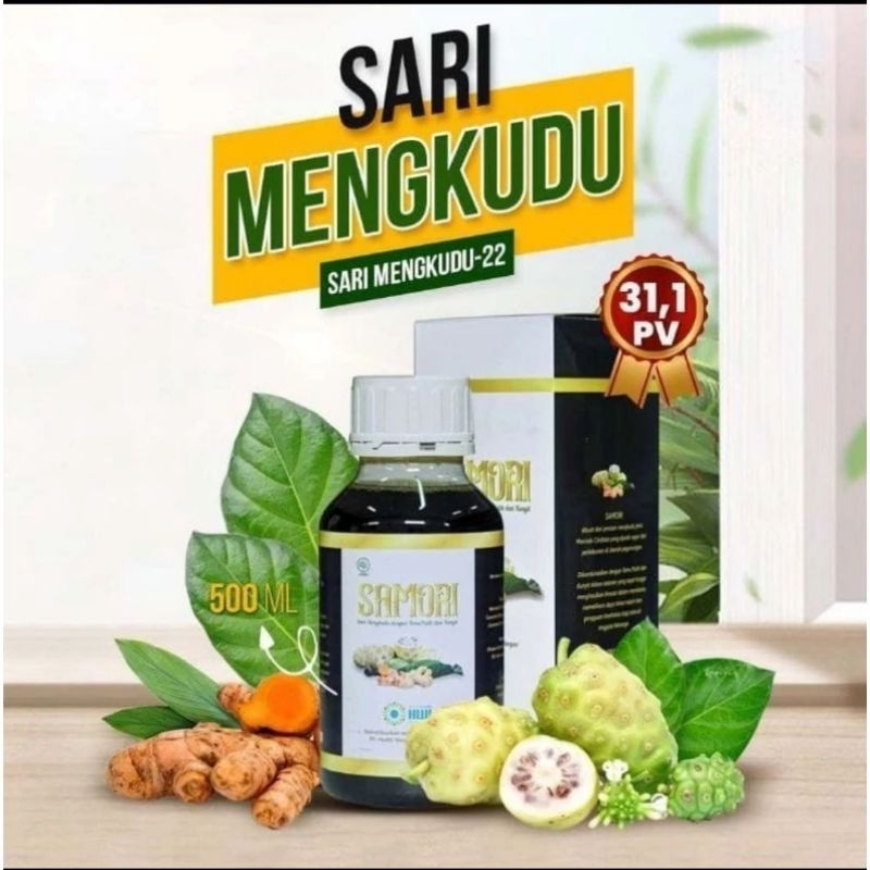 

SAMORI HWI ORI DARI SARI MENGKUDU DAN KUNYIT,JAHE