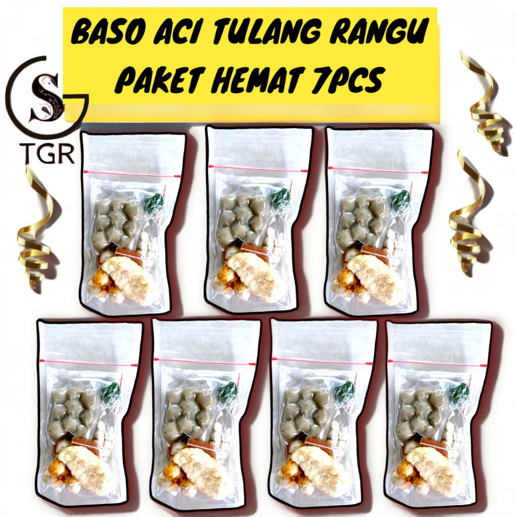 

PAKET BASO ACI TULANG RANGU 7 pcs HOTPOT INSTAN Kaldu Food Cuangki
