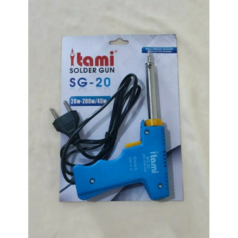 Solder Tembak 20w - 200w SG-20 Merk Itami Second