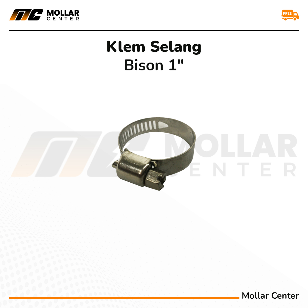 BISON Klem Selang / Klem Selang Kompresor - Klem Selang Pipa Klem Selang Gas