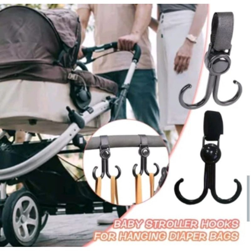 MH - GANTUNGAN STROLLER 2 KAIT - GANTUNGAN HOOK STROLLER HANGER GS28