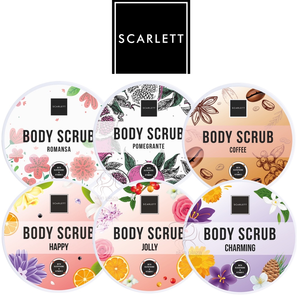 SCARLET BODY SCRUB/LULUR BADAN/SCRUB TUKUH/SCARLET
