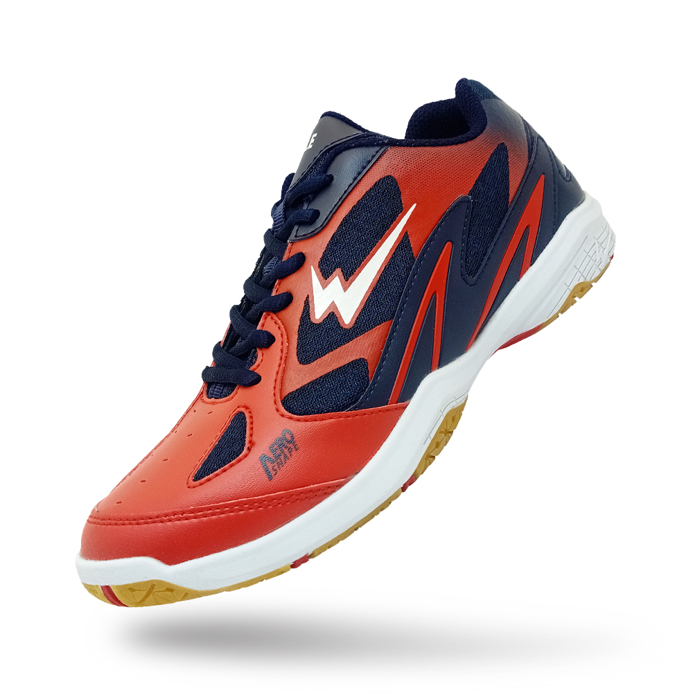 SALE Sepatu Eagle SHOOT Merah Biru Tua Sepatu Badminton Original Only