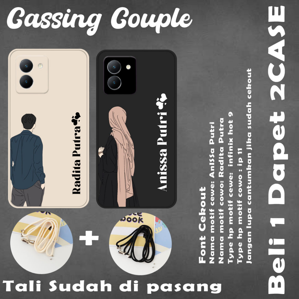 Softcase COUPLE - Casing  COUPLE  - Case  COUPLE  -Casing Handphone - Silikon  COUPLE  - Pelingdung 