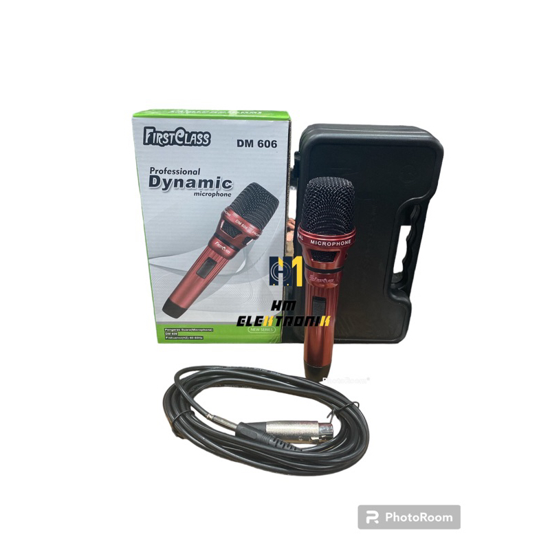 Microphone Kabel FirstClass DM 606 spul high sensitive