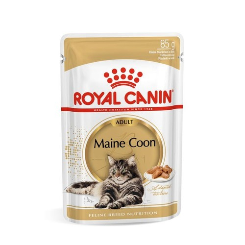 Royal Canin Mainecoon Adult Pouch 85gr - Makanan Kucing Basah