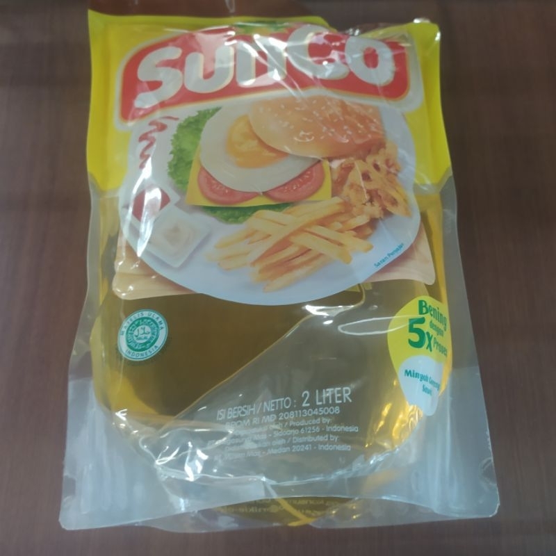 

SUNCO MINYAK GORENG 2 LITER SUPER JERNIH BENING