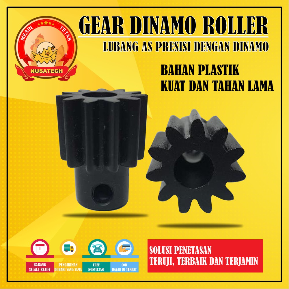 Gear Dinamo Roller atau Ayun Mesin Tetas