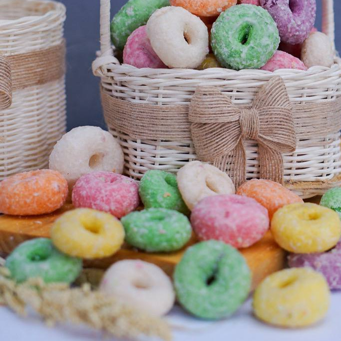 

Getas Kering Warna Warni 500 gr Mabiean Snack Makanan Ringan Cemilan Makanan Kiloan Oleh-oleh Tasik