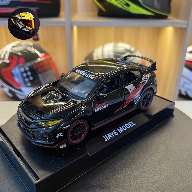 DIECAST Miniatur mobil honda civic turbo skala 1:32 hitam