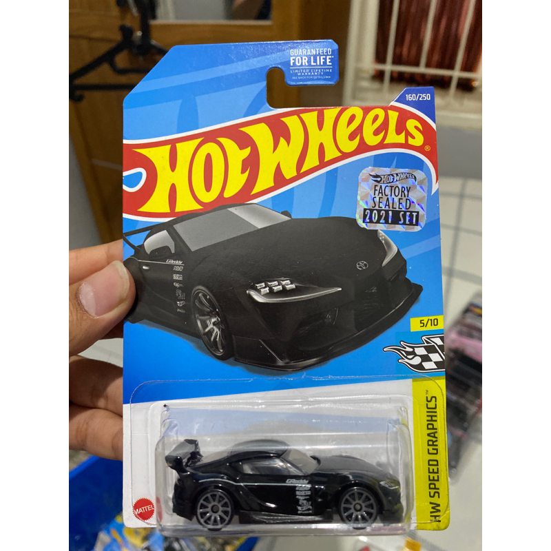 20 Toyota GR Supra Hitam Exclusive Black GReddy Factory Sealed Hot Wheels