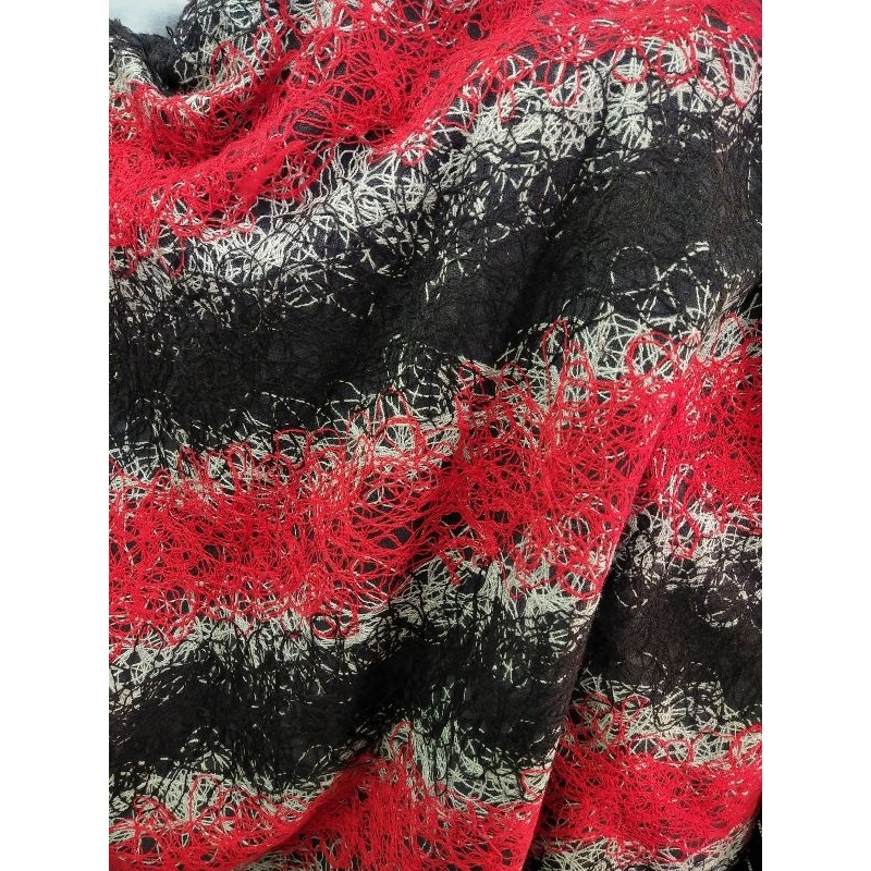 [COD]KAIN WOOL MOTIF DAN POLOS / Harga/50cm / bahan wool motif dan polos / kain wool premium meteran