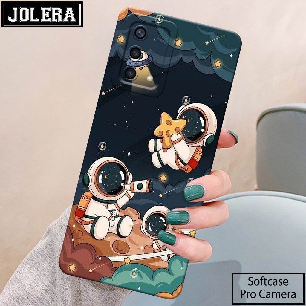 Case Hp Softcase Oppo A95 Case Hp Oppo A95 Silikon Hp Oppo A95 Casing Oppo A95 Motif Cartoon Keren -