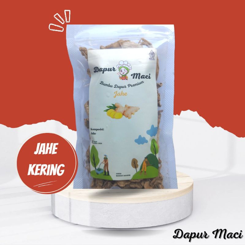 Jahe Kering / Jahe Emprit Iris Kering 100 Gr