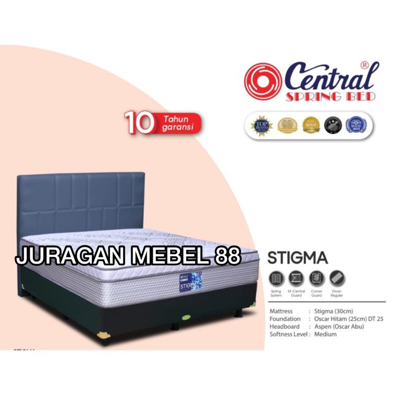 Springbed Central STIGMA PlushTop Khusus Kota Karawang / Springbed Karawang