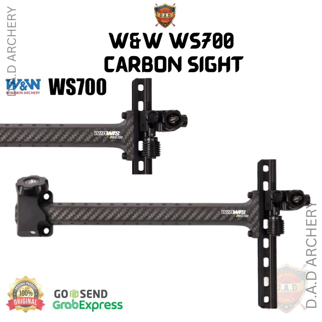 W&W SIGHT 8-32 WS-700 CARBON / FISIR RECURVE WIAWIS ORI