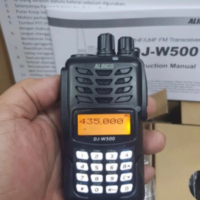 HT Alinco DJ-W500 Dualband Original