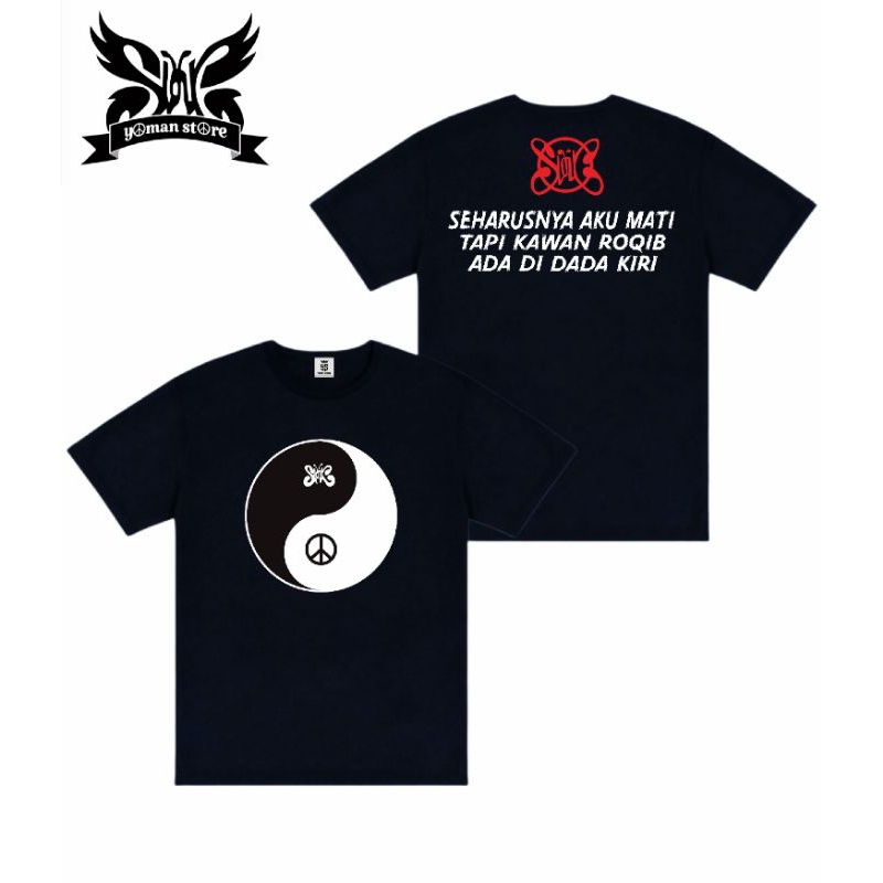 Kaos Slank Yin Yang // Tshirt Slank Original