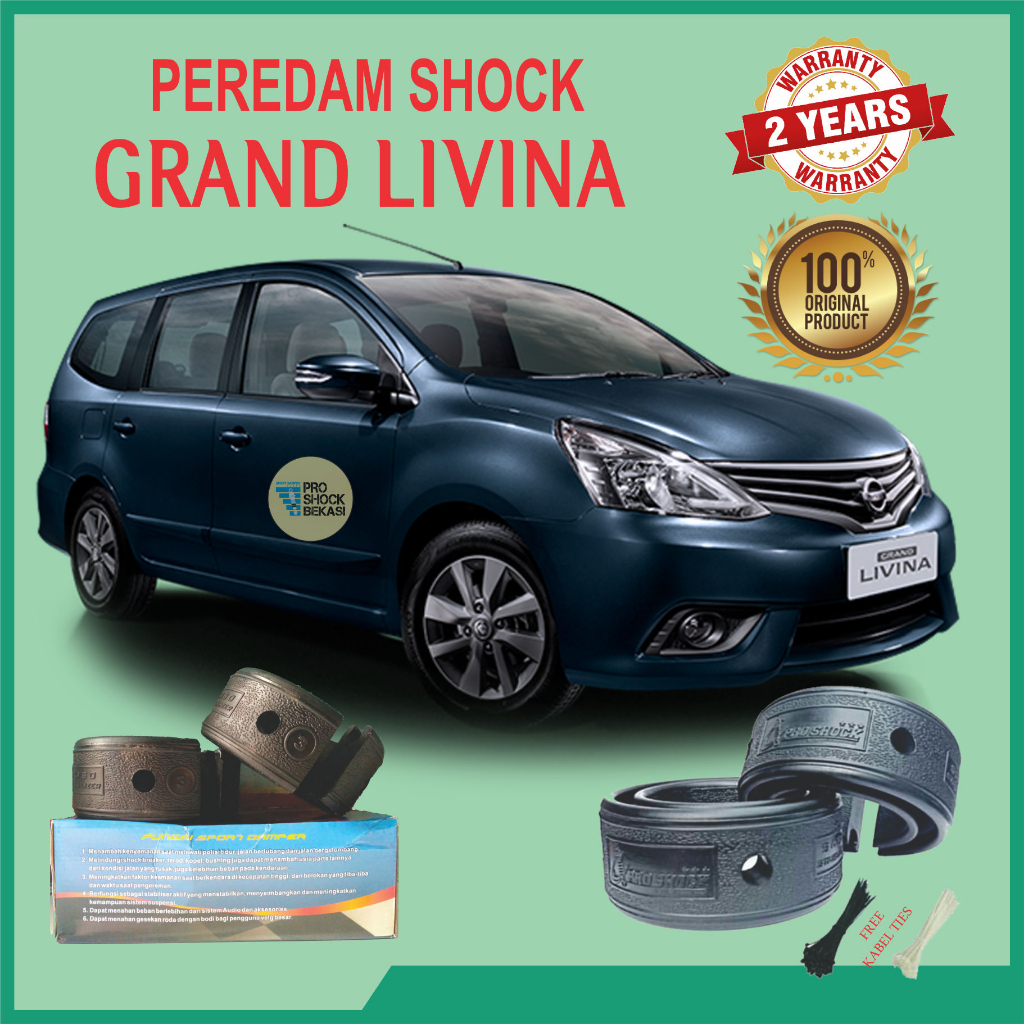 Pro Shock Damper Spring Buffer Peredam Guncangan Mobil Nissan Grand Livina