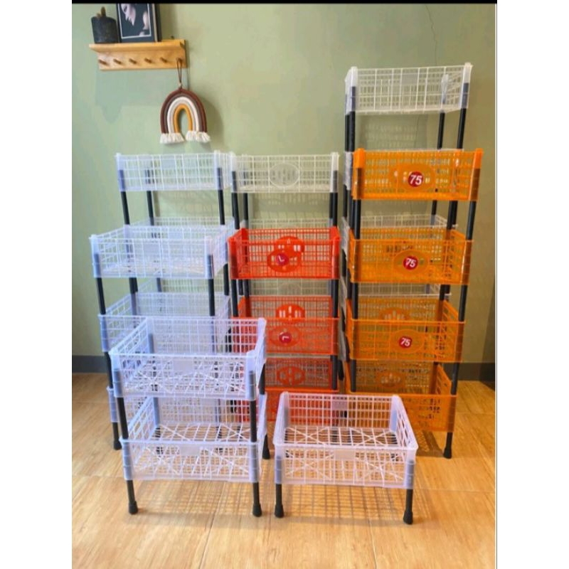 RAK SUSUN DAGANG TOKO RAK MULTIFUNGSI KERANJANG SUSUN SERBAGUNA