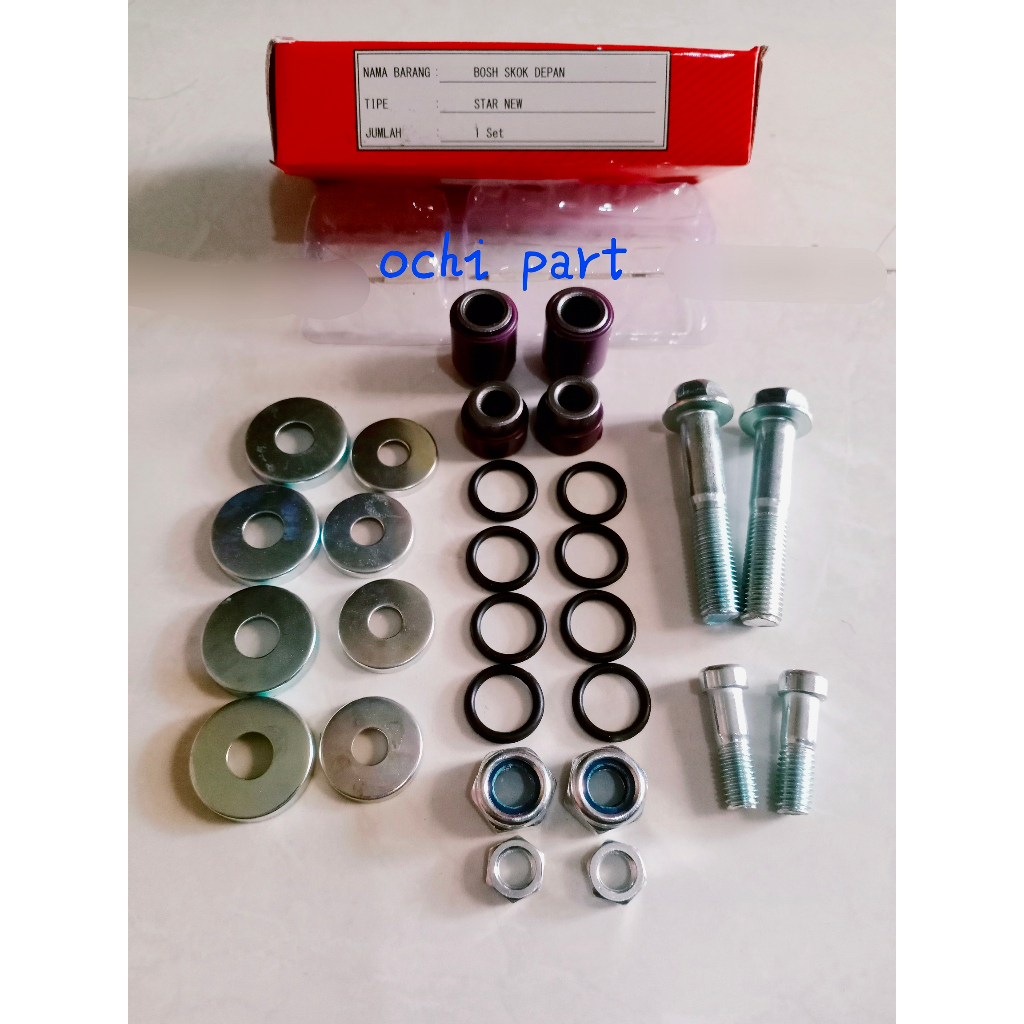 Repair Kit Reparkit Bosh Shock Skok Depan Honda Astrea Star New