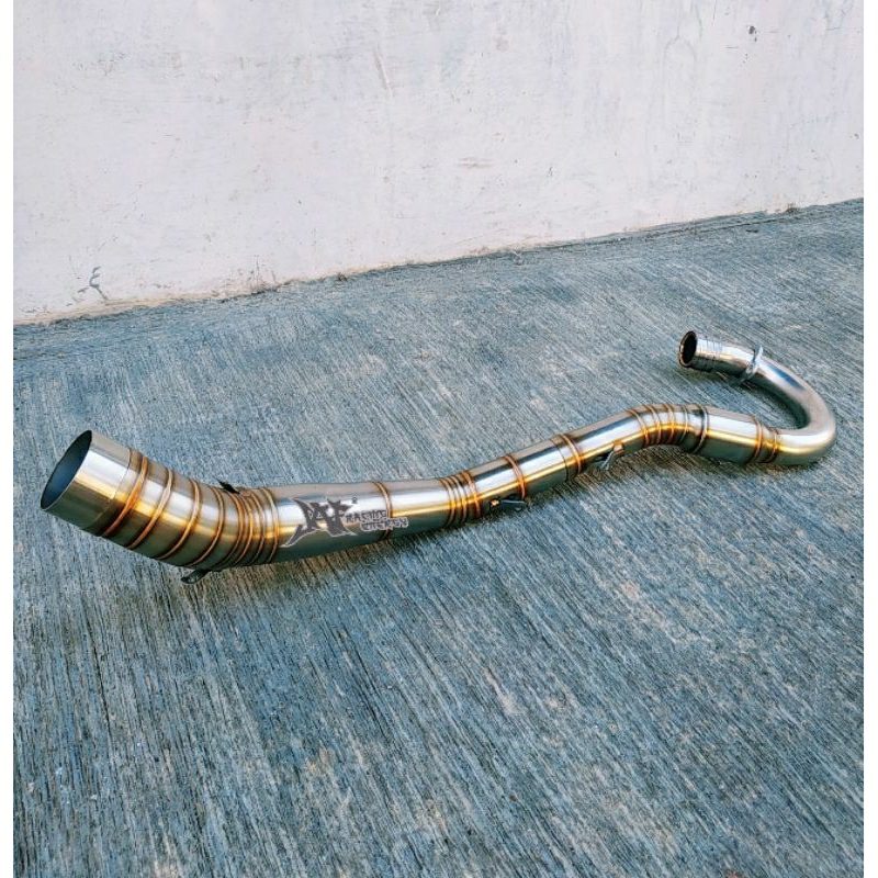 PIPA Header Knalpot Racing KLX CRF D'tracker 150cc - 250cc