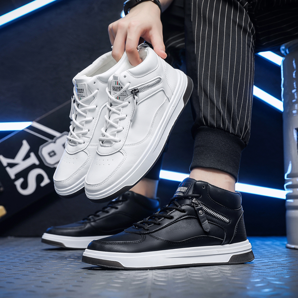 PANARYBODY Sepatu Pria kekinian snekers Trendy Fashion modis Kece terbaru Harga Terjangkau QN252 Cas