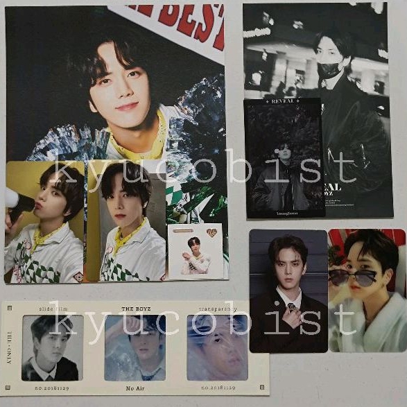 The Boyz - Younghoon Reveal Boy Ver Postcard + Photofilm (PF), The B (Deobi) 4th Gen Set (PC, Mini P