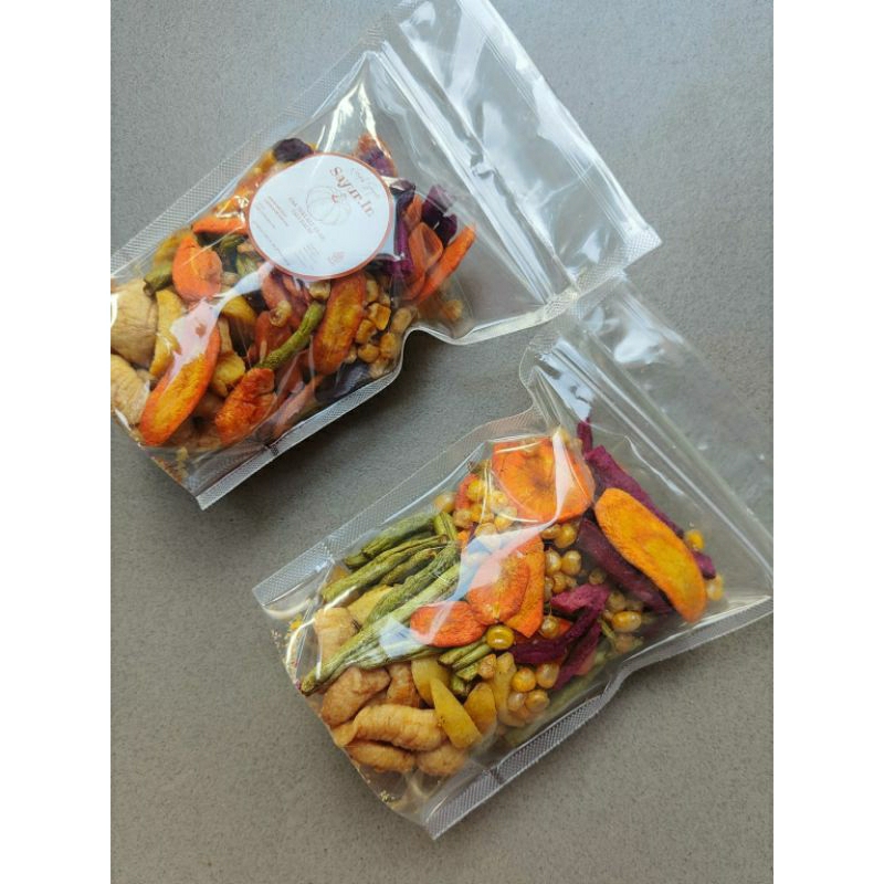 

Best Seller Keripik Sayur Mix Original Crispy Kemasan Pouch