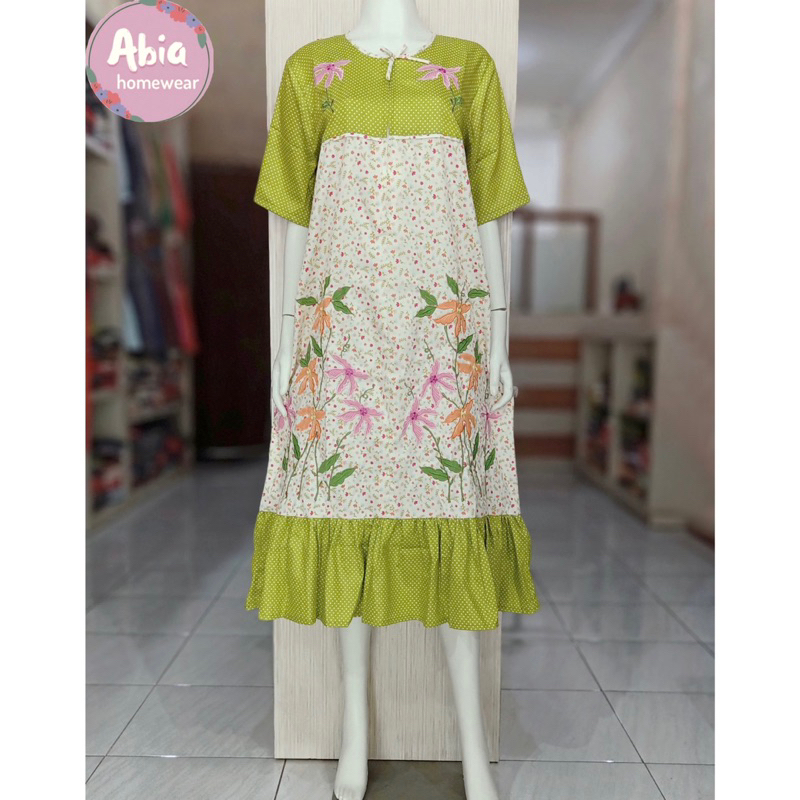 Daster Bordir Malang Katun Jepang - Busui Friendly