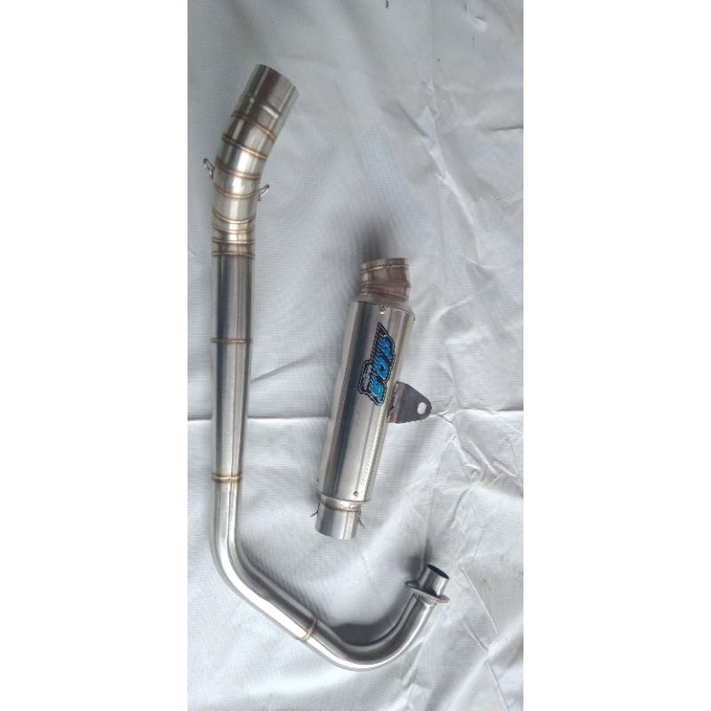 knalpot racing DOS kompetisi 25cm pnp herex cb mp gl tiger