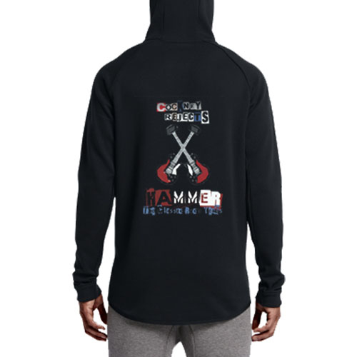 Coocney Reject Hoodie Bahan Katun Fleece | Jaket Hoodie Jumper & Ritsleting | Bisa COD