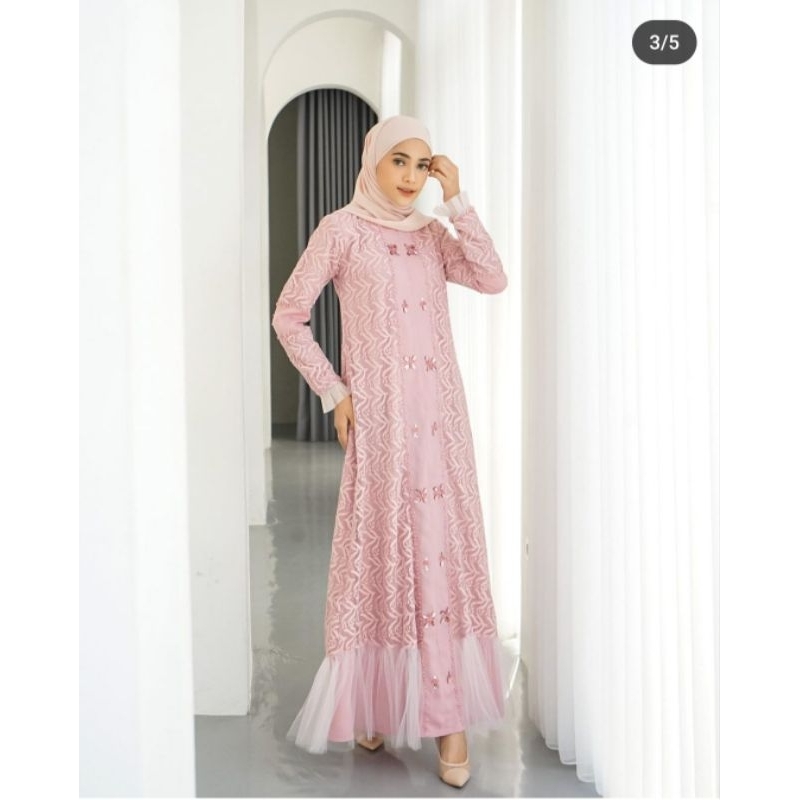 Ahlam dress / preloved hanaali/ preloved bukan haideorlin/ preloved javina official