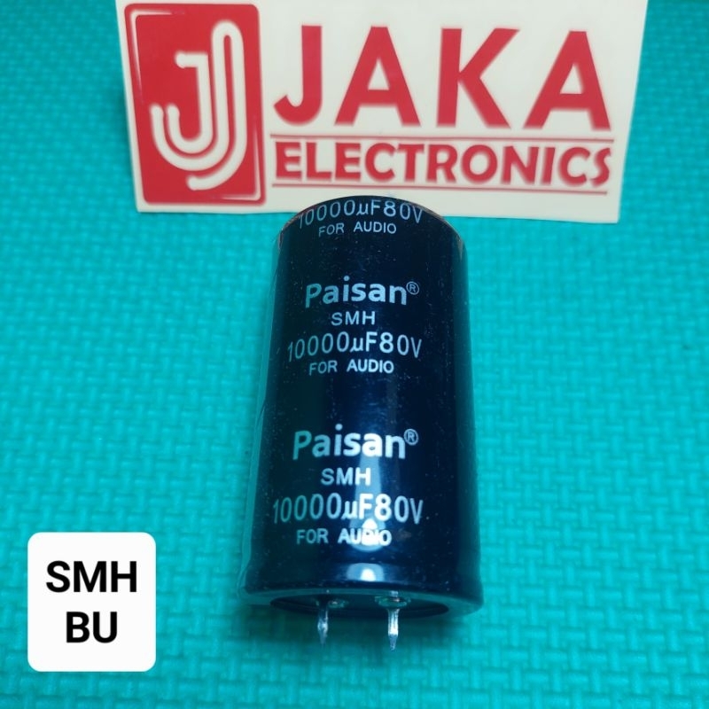 Kapasitor Elco Elko 80v 10000uf PAISAN SMH