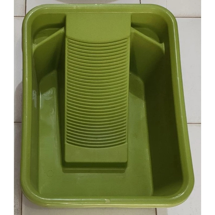 Bak ember cuci baju plastik/bak cuci baju segi plastik merk random/ember cuci/baskom cuci baju/bak c